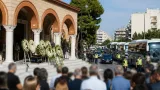 Συγκέντρωση κόσμου στη Νίκαια για το λαϊκό προσκύνημα του Γ. Μαζωνάκη