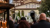 Συγκίνηση στη Νίκαια: 40ήμερο μνημόσυνο του Γ. Μαζωνάκη στην Αγία Τριάδα