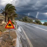 Έκτακτη προειδοποίηση για ισχυρές βροχές και κεραυνούς στο Λασίθι — σύσταση προσοχής