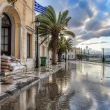 Έντονες βροχές και καταιγίδες στο Λασίθι — βελτίωση από Πέμπτη, ενίσχυση βορείων ανέμων