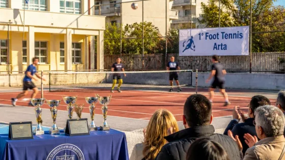 Άρτα: Το Foot Tennis διεκδικεί θεσμική θέση μετά το 1ο τουρνουά