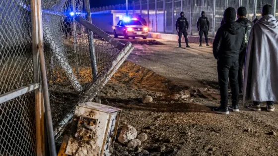 Ένταση και κατάρρευση τμήματος περίφραξης στη δομή της Σιντικής στις Σέρρες