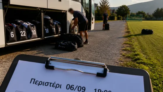 Καλαμάτα: Η αποστολή της Μαύρης Θύελλας για το παιχνίδι στο Περιστέρι