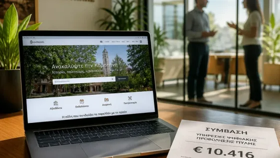 Κομοτηνή: Απευθείας ανάθεση 10.416 € για το Visit Komotini χωρίς σαφή μετρήσιμα αποτελέσματα