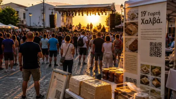 Μεγάλη ανταπόκριση στα Φάρσαλα για την 19η Γιορτή Χαλβά — έμφαση στην προβολή και την τεκμηρίωση