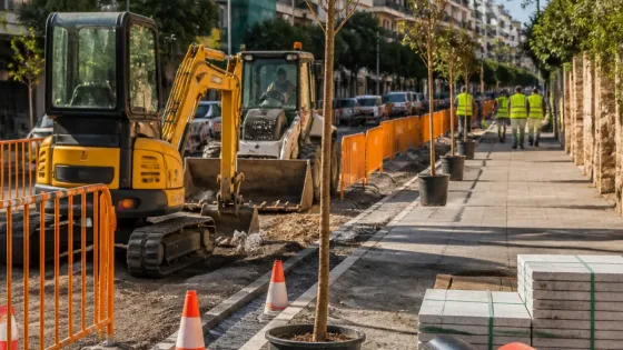 Νεάπολη: Τέλος Σεπτεμβρίου στήνεται εργοτάξιο για πεζοδρόμια και ποδηλατόδρομους