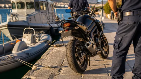Σπέτσες: Λιμενικό επέβαλε πρόστιμο και αφαίρεσε πινακίδα για μη νόμιμη μεταφορά μηχανής με tender
