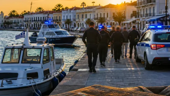 Σπέτσες: Σύλληψη έξι ατόμων μετά από κλοπή 40.000 ευρώ και διαφυγή με θαλάσσιο ταξί