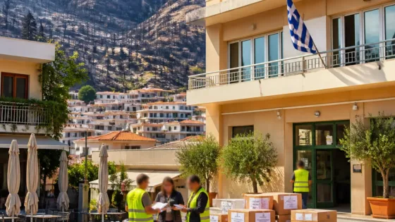 Θήβα: Περιφέρεια ζητά άμεση οικονομική στήριξη για επιχειρήσεις που επλήγησαν από την πυρκαγιά