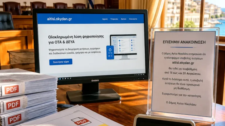 Άγιος Νικόλαος: Ξεκινούν οι ηλεκτρονικές εγγραφές σε βρεφονηπιακούς και παιδικούς σταθμούς
