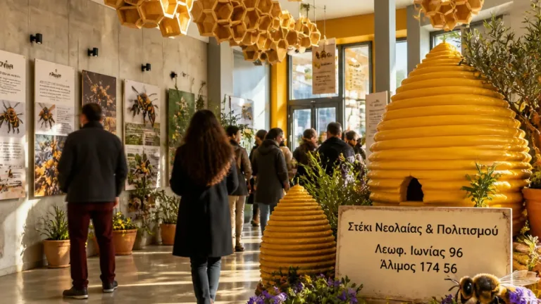 Άλιμος: Υβριδική έκθεση για τη «συνύπαρξη» ανθρώπου και μέλισσας στο Στέκι Νεολαίας