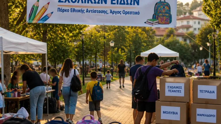 Άργος Ορεστικό: Φεστιβάλ «Η Τσάντα που Ταξιδεύει» στο Πάρκο Εθνικής Αντίστασης με δωρεάν δράσεις και συγκέντρωση σχολικών