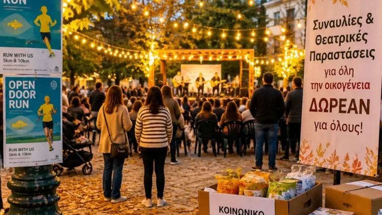 Αργυρούπολη: Πλούσιο φθινοπωρινό πρόγραμμα πολιτισμού, αθλητισμού και κοινωνικής δράσης