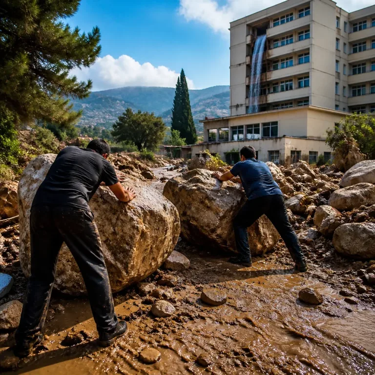 Ισχυρή κακοκαιρία στην Κρήτη: κατολισθήσεις έκλεισαν δρόμους, νερά σε νοσοκομείο