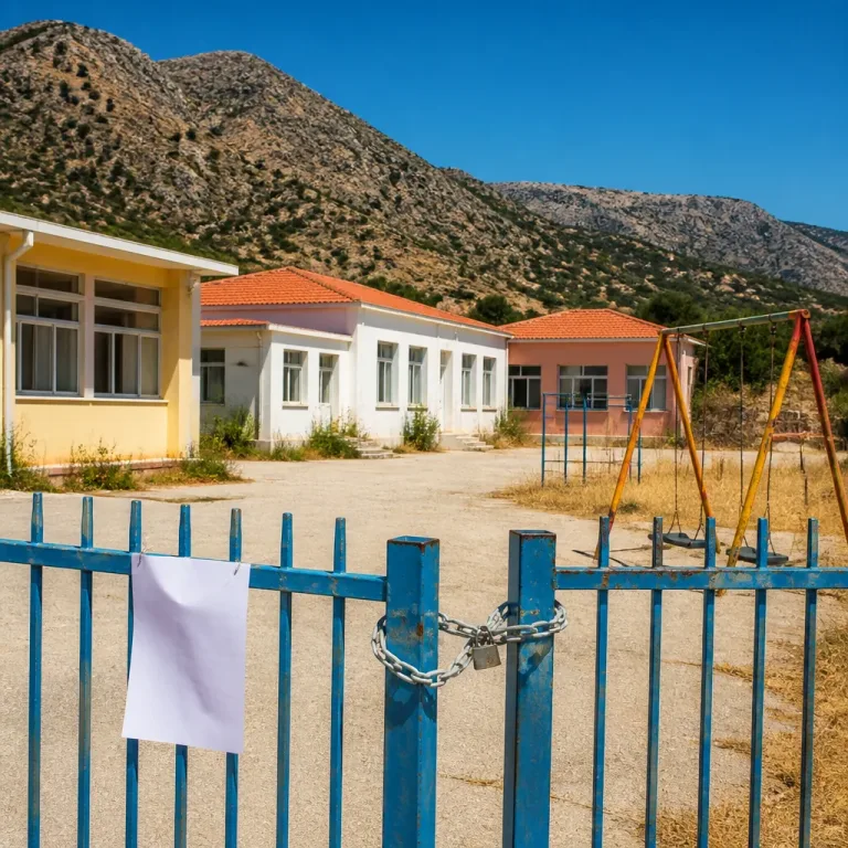 Τρία σχολεία στο Λασίθι κλείνουν — σημάδι της δημογραφικής συρρίκνωσης, λέει η βουλευτής