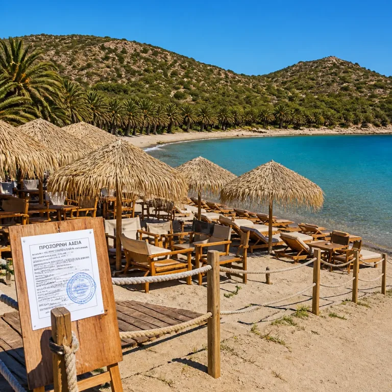 Προσωρινή διαταγή επιτρέπει σε επιχείρηση τη χρήση τμήματος αιγιαλού στο Βάι κατά την εκδίκαση της υπόθεσης