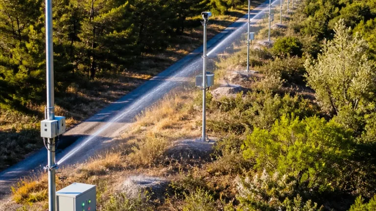 Έδεσσα: Πιλοτικό σύστημα «ασπίδα» κατά των πυρκαγιών για τον οικισμό Καραμάν