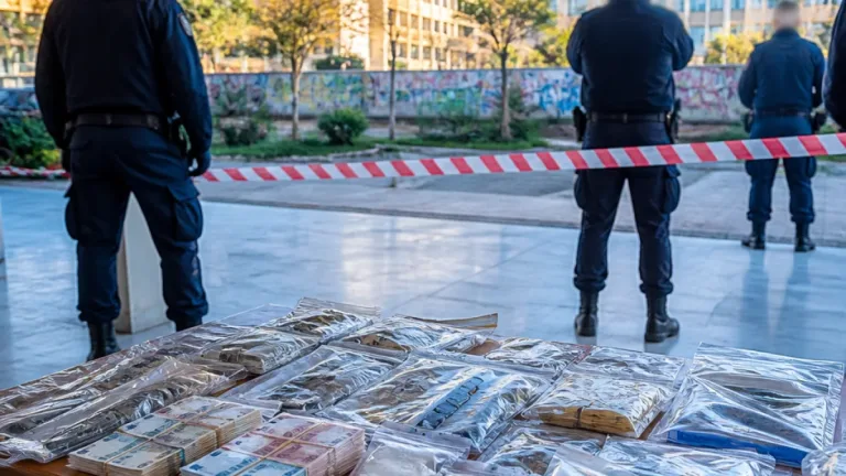 Επιχείρηση στη Πανεπιστημιούπολη: Ναρκωτικά και μετρητά εντόπισαν οι Αρχές στη Ζωγράφου