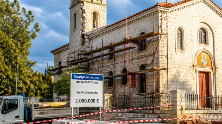 Φιλιάτες: 2 εκατ. ευρώ για αποκατάσταση ναών και δημοτικών υποδομών μετά τον σεισμό