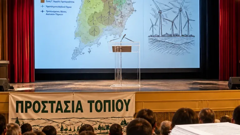 Η Νάξος προετοιμάζει προσφυγή στο ΣτΕ κατά του νέου χωροταξικού για τις ΑΠΕ