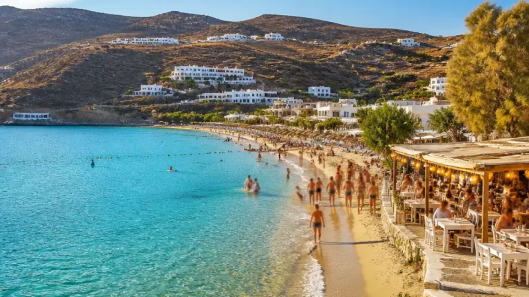Ίος: Η εικόνα του νησιού αλλάζει — από τις νυχτερινές εκδηλώσεις στις παραδεισένιες παραλίες