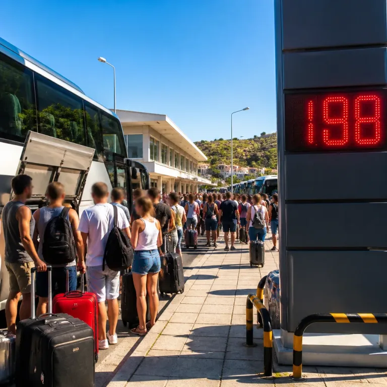 Αυξημένη κίνηση στο ΚΤΕΛ Αγ. Νικολάου και ανησυχία από το diesel κοντά στα €2