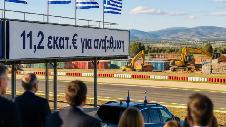 Κυβερνητική επίσκεψη στις Σέρρες: 11,2 εκατ.€ για την αναβάθμιση του αυτοκινητοδρομίου