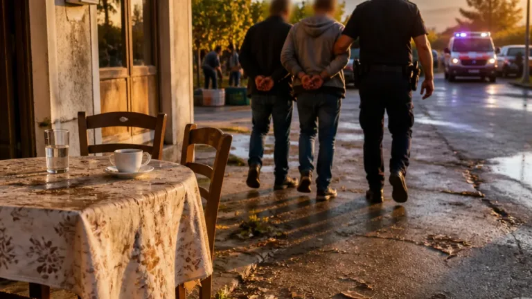 Λάρισα: Τραυματισμός εργάτη σε καφενείο του Δαμασίου — πατέρας και γιος συνελήφθησαν