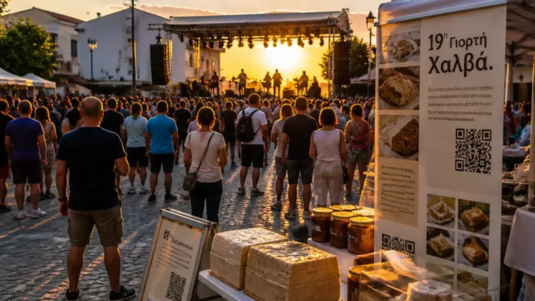 Μεγάλη ανταπόκριση στα Φάρσαλα για την 19η Γιορτή Χαλβά — έμφαση στην προβολή και την τεκμηρίωση