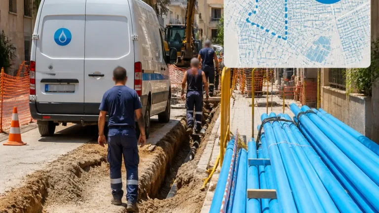 Νεάπολη: Εξασφαλίστηκε χρηματοδότηση 3,14 εκατ. ευρώ για αντικατάσταση όλου του δικτύου ύδρευσης