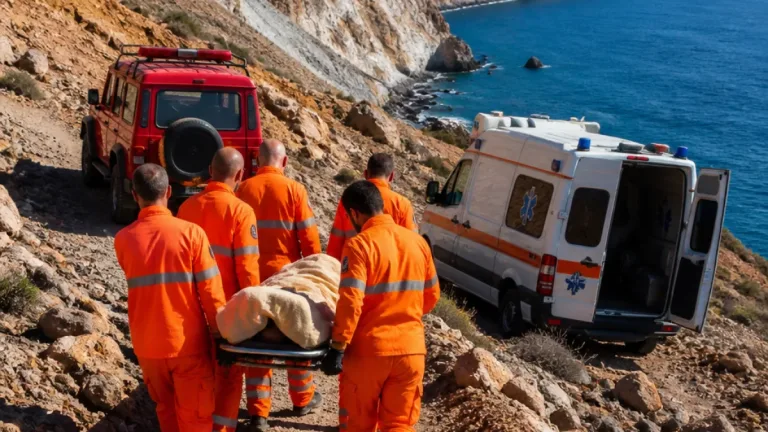 Νίσυρος: Επιχείρηση διάσωσης 42χρονου περιπατητή στον Εμπορειό