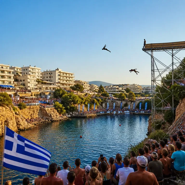 Cliff Diving 2026 στον Άγιο Νικόλαο: διεθνές αθλητικό γεγονός με στόχο τον αθλητικό τουρισμό