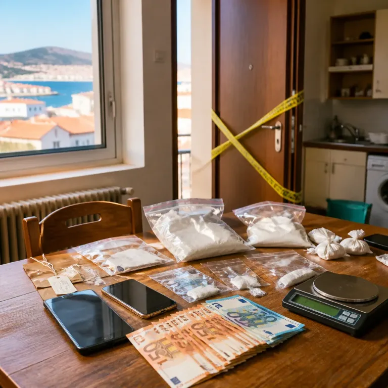 Σύλληψη 21χρονου στον Άγιο Νικόλαο με κατάσχεση κοκαΐνης, ζυγαριάς και 3.150€