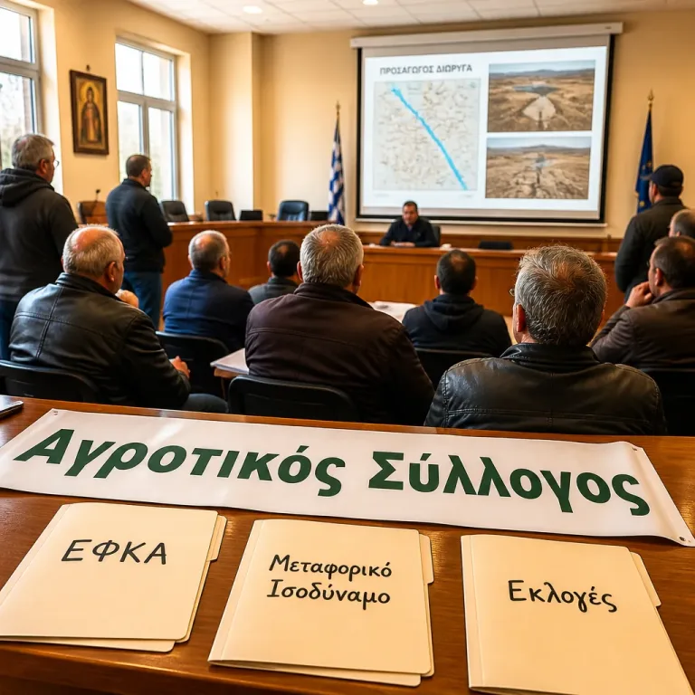 Σε έκτακτη γενική συνέλευση οι αγρότες της Ιεράπετρας για νερό, εργάτες γης και Μεταφορικό Ισοδύναμο