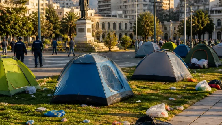 Πάτρα: Επαναλαμβανόμενες κατασκηνώσεις και σκουπίδια στρέφουν κατοίκους εναντίον της εικόνας της πόλης