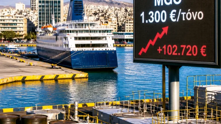Πειραιάς: Εκτίναξη του ναυτιλιακού καυσίμου ανεβάζει κατά 102.720€ το κόστος σε ένα δρομολόγιο