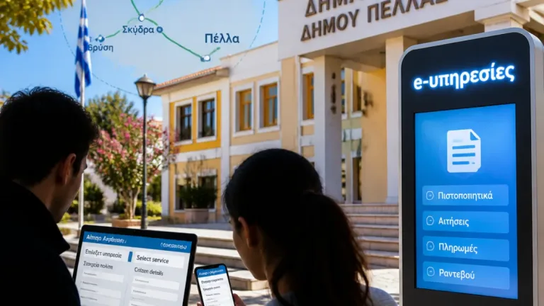 Ψηφιακή πλατφόρμα από την Έδεσσα διευκολύνει αιτήσεις κοινωνικής πρόνοιας στον δήμο Πέλλας