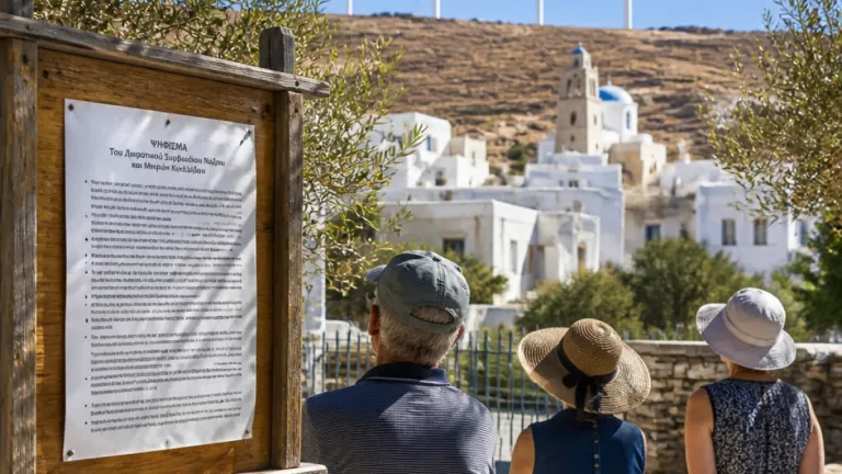 Ψήφισμα στην Νάξος: Σύλλογος αντιτίθεται σε βιομηχανικού τύπου ΑΠΕ και απαιτεί τοπικό σχέδιο