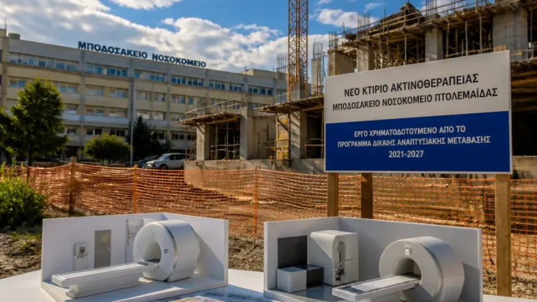 Σχέδιο για Κέντρο ογκολογίας στο Μποδοσάκειο: σημαντική εξέλιξη για την Πτολεμαΐδα