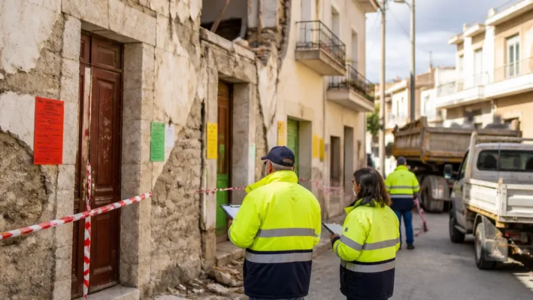 Σητεία: 70 αυτοψίες — 25 κτίρια κρίθηκαν «κόκκινα» μετά τις καταστροφές