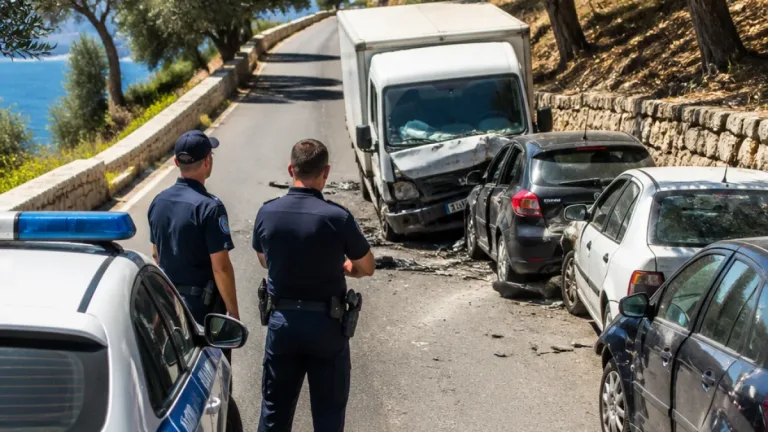 Σκόπελος: 86χρονος μεθυσμένος συγκρούστηκε με τέσσερα σταθμευμένα οχήματα — δίκη και καταδίκη με αναστολή