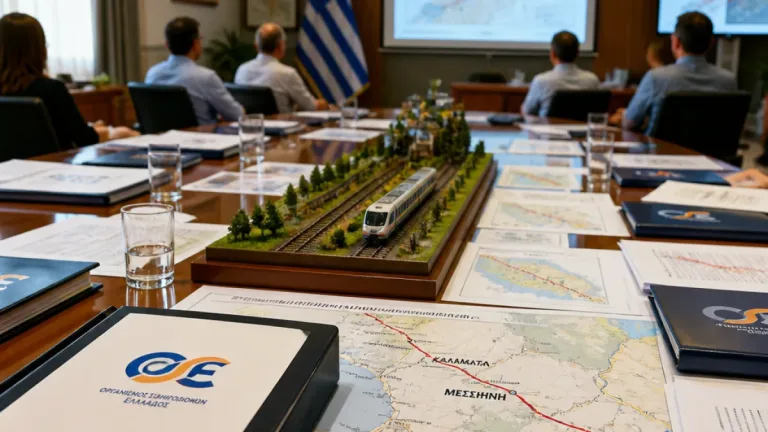 Στο τραπέζι η επαναλειτουργία του σιδηροδρόμου Καλαμάτα — αιτήματα για μελέτη σκοπιμότητας