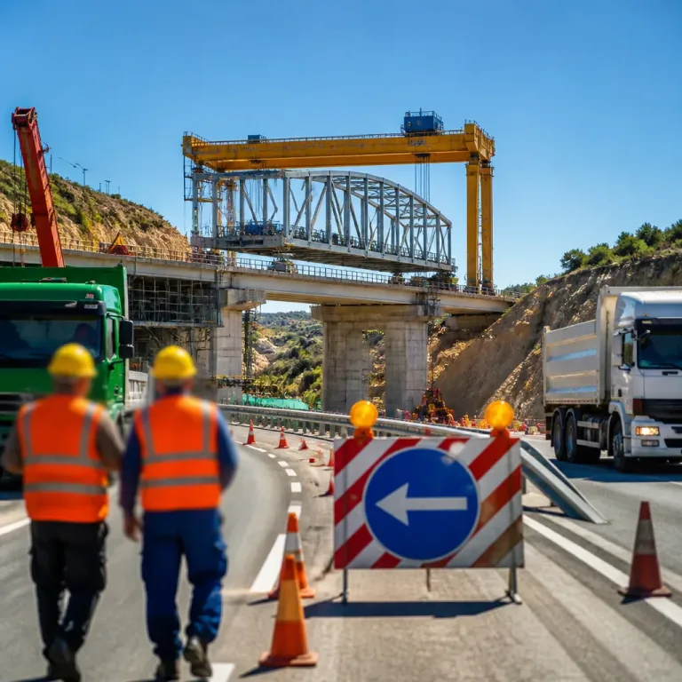 Παρατείνεται έως 24/9 ο αποκλεισμός τμήματος του ΒΟΑΚ για αντικατάσταση γέφυρας Τ6 Ξηροπόταμου