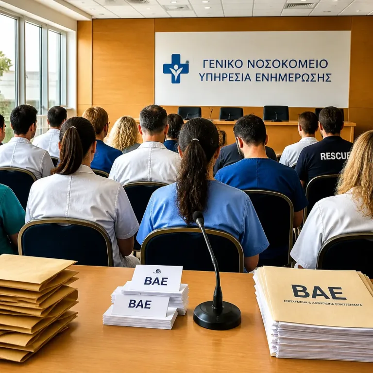 Εργαζόμενοι Νοσοκομείου Αγίου Νικολάου: ΒΑΕ, μισθολογικά και υποστελέχωση στο επίκεντρο