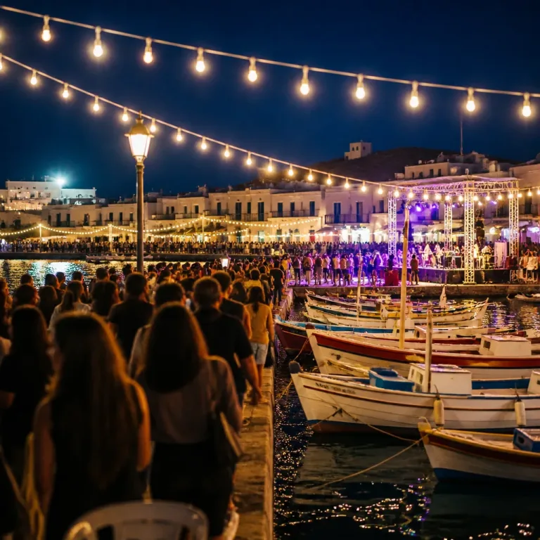 Ισχυρή παρουσία κόσμου στην πρώτη Βαρκαρόλα της Σητείας: λιμάνι γεμάτο μουσική και συμμετοχή