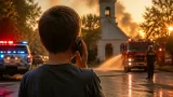 Egy 11 éves lány és gyors riasztás mentette meg a lőrinci kápolnát a lángoktól
