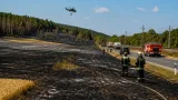 Eloltották a Sóly–Öskü közti tüzet: öt napig dolgoztak a tűzoltók, 300 hektár égett le