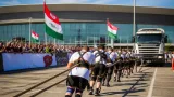 Nemzetközi erősember-viadal Szombathelyen: 20 tonnás kamiont mozgattak a versenyzők