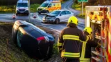 Tizenhárom műszaki mentés a hétvégén: több baleset is történt Baranya útjain