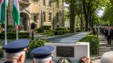 Új emlékmű Veszprémben: a merevszárnyas repülés emléke a Jutasi úti parkban